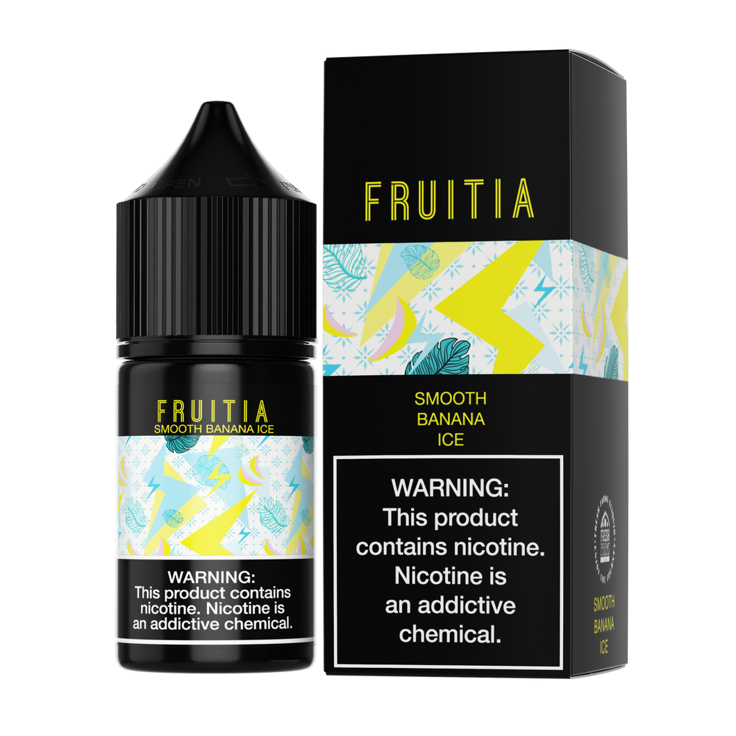 Fruitia Salt - Banana Ice - 30mL