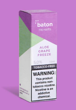 Baton Vapor Salts - Aloe Grape Freeze - 10mL