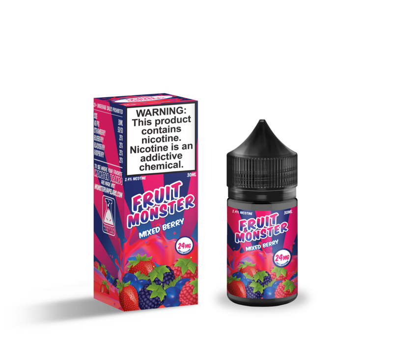 Fruit Monster Salt - Mixed Berry - 30mL