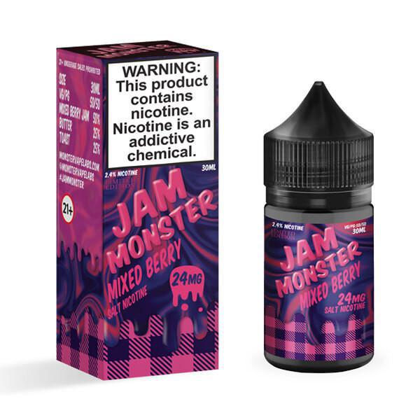 Jam Monster Salt - Mixed Berry - 30mL
