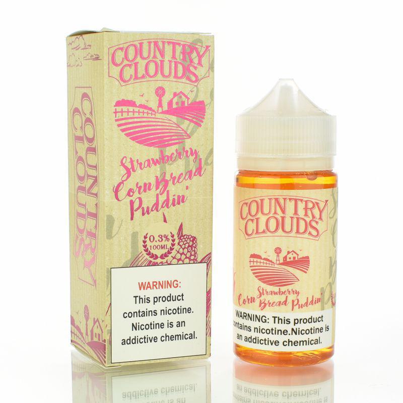 Country Clouds - Strawberry Corn Bread Puddin' - 100mL