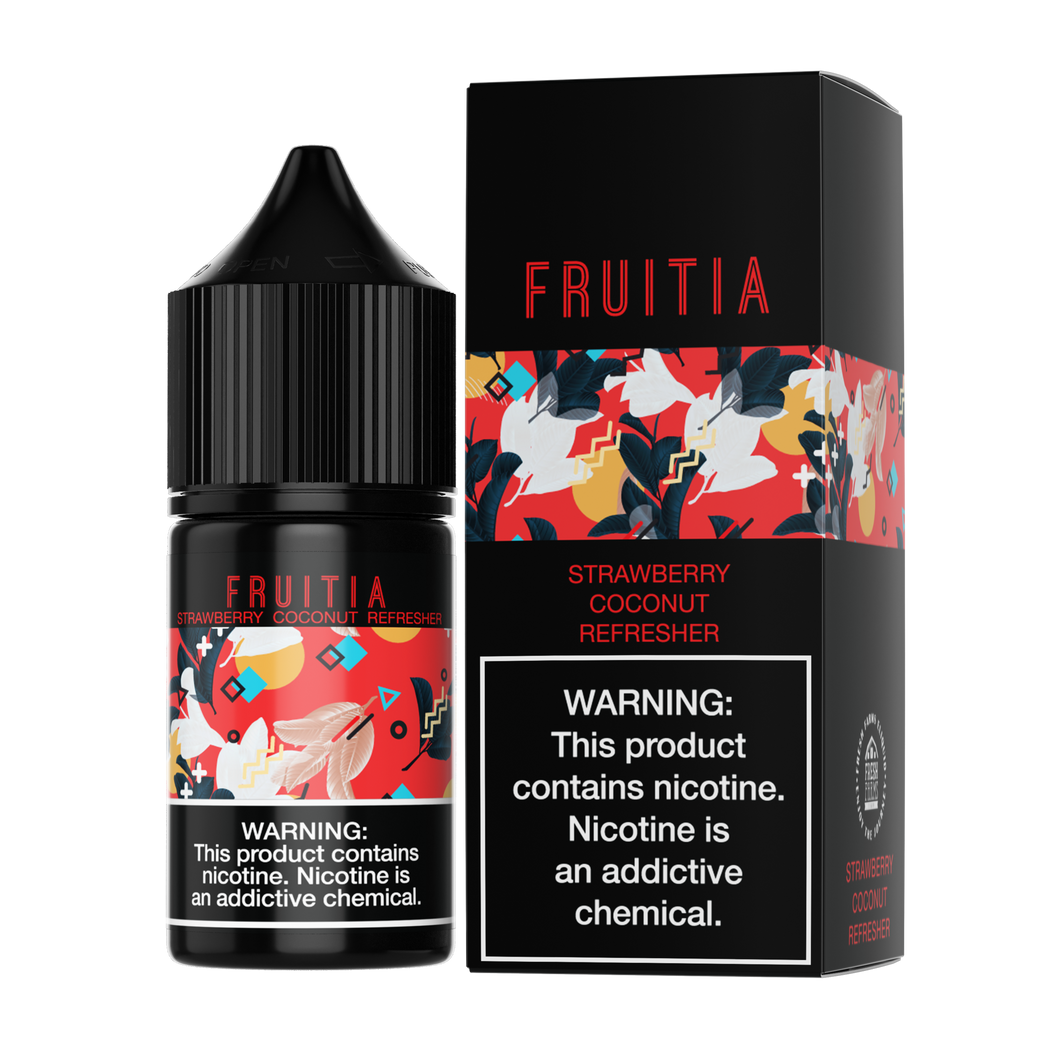 Fruitia Salt - Strawberry Coconut Refresher - 30mL