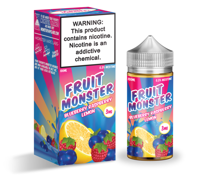 Fruit Monster - Blueberry Raspberry Lemon - 100mL