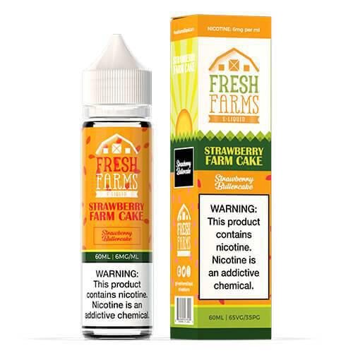 Fresh Farms - Strawberry Farm Cake - 60mL
