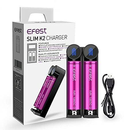 Efest - Slim K2 Charger - 2 Bay