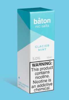 Baton Vapor Salts - Glacier Mint - 10mL