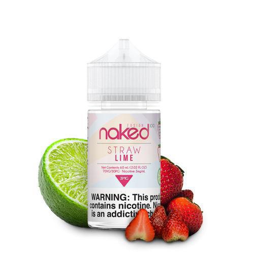 Naked - Straw Lime - 60mL
